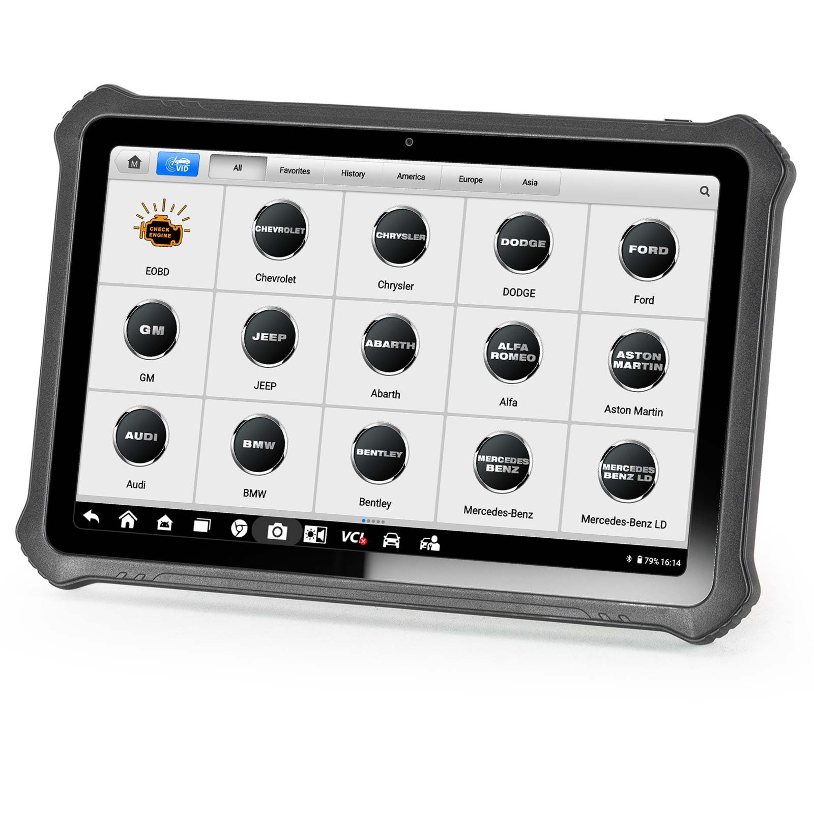 2025 OTOFIX D1 PROS Car Diagnostic Tool with Android 11.0 Support ECU Coding, 40+ Service, Full System, FCA AutoAuth