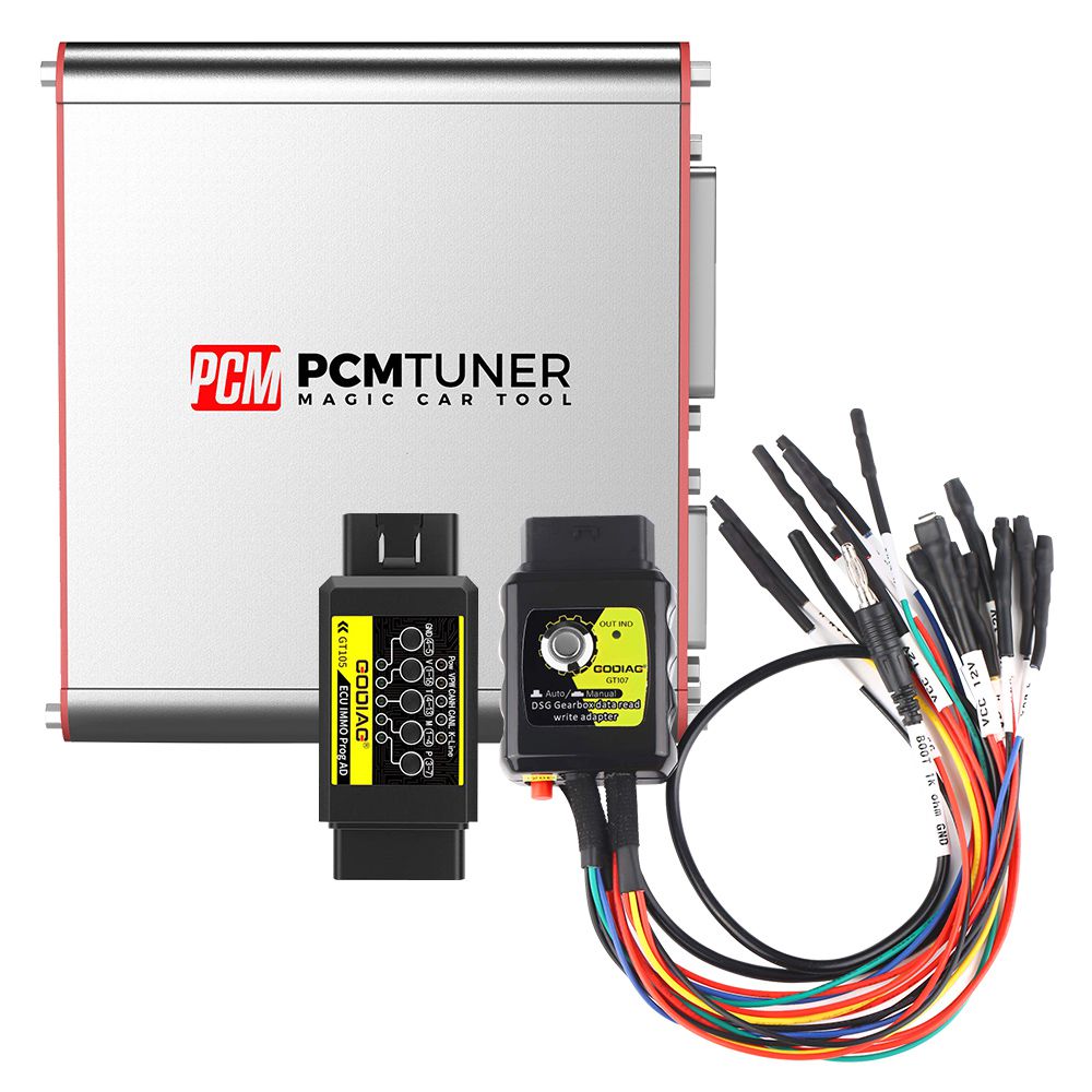 1 Plus GODIAG GT107 DSG 기어박스 데이터 읽기/쓰기 어댑터의 PCMuner ECU 프로그래머 67 모듈