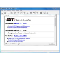 Perkins EST 2015A 소프트웨어