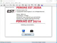 Perkins EST 전자 수리 도구 진단 소프트웨어의 모든 기능 2021B+ PC 1대 활성화