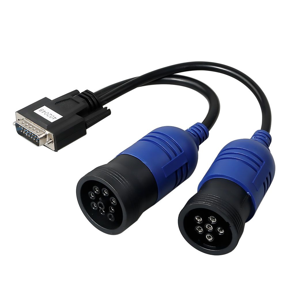 9 and 6 Pin Deutsch J1708 + J1939 Splitter Cable Adapter for XTruck USB Link Diesel Truck Diagnose Interface and VXSCAN V90
