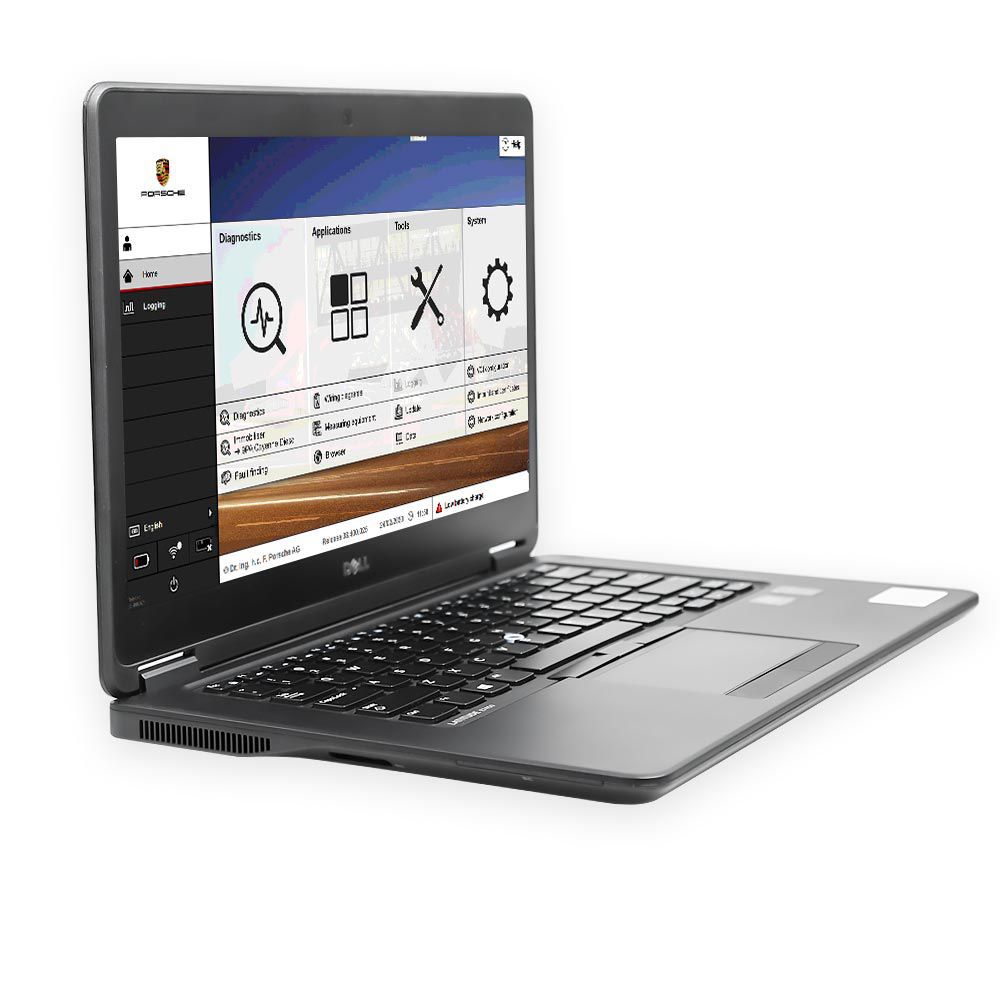 V38.90 Piwis 소프트웨어 및 기본 드라이버 128G SSD를 탑재한 고품질 포르쉐 Piwis III, 파나소닉 CF-MX3 4GB 노트북 터치스크린에 장착되어 언제든지 사용 가능