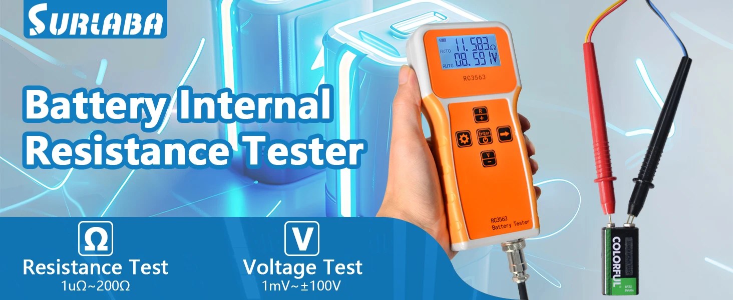 Portable Battery Internal Resistance Tester
