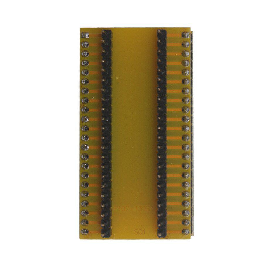 QFP44 socket adapter for chip programmer