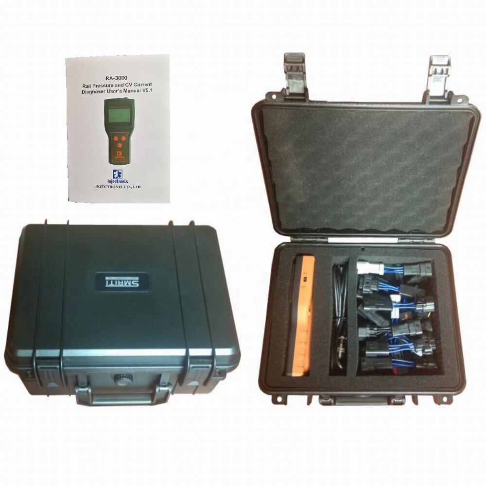 RA-3000 Common Rail Pressure And Control Valve Current Tester Diagnoser For BOSCH DENSO DELPHI CUMMINS