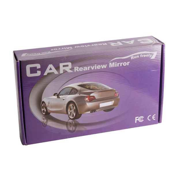 REARVIEW MIRROR WITH 3.5" TFT AND CAMERA