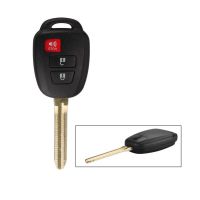 Remote Key Shell 2+1 Button Without Logo For Toyota 5pcs/lot