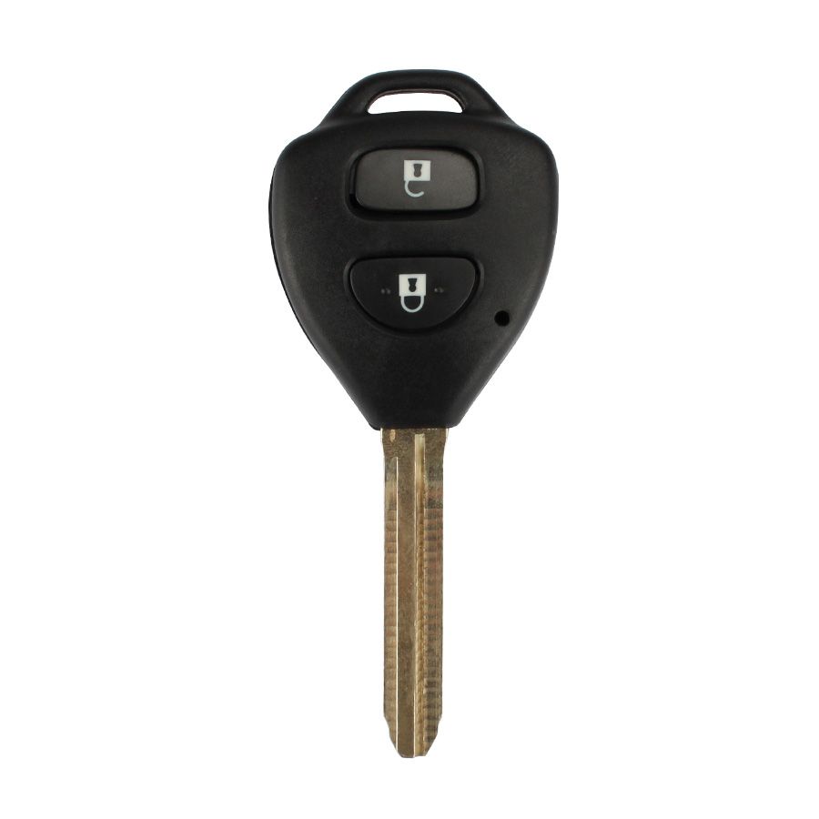 도요타 화관 2 버튼 리모컨 열쇠 케이스 (로고 없음) 10벌 / 배치