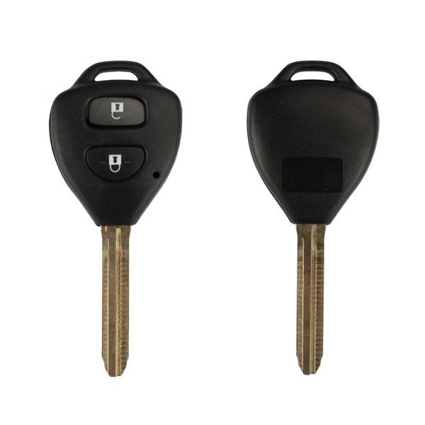도요타 화관 2 버튼 리모컨 열쇠 케이스 (로고 없음) 10벌 / 배치