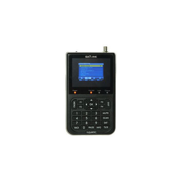 Detector profesional de señales satelitales digitales satlink WS - 6906