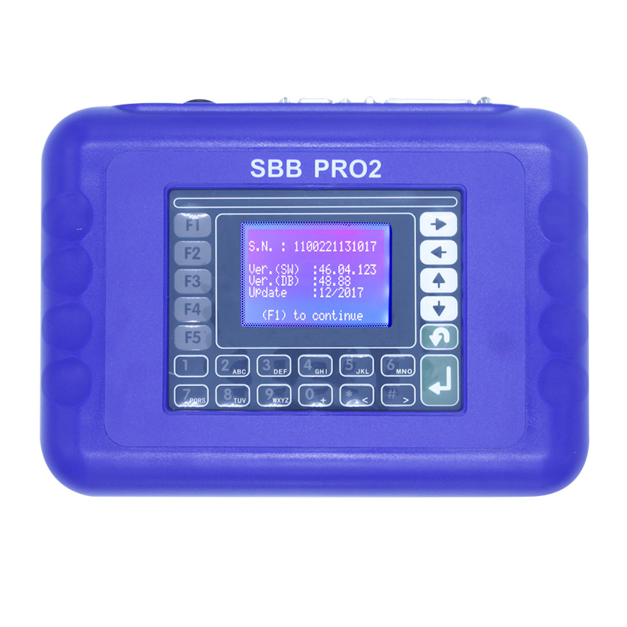 Latest Version SBB Pro2 Key Programmer V48.88 Support Cars to 2019.1