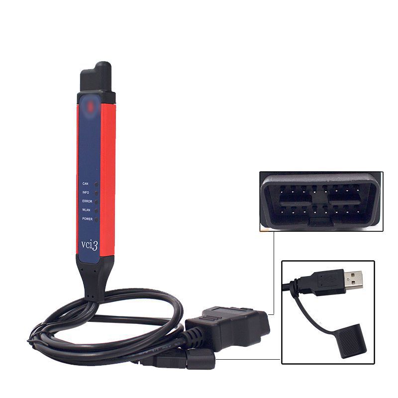 Latest V2.48.6 Scania VCI-3 VCI3 Scanner Wifi Wireless Diagnostic Tool for Scania