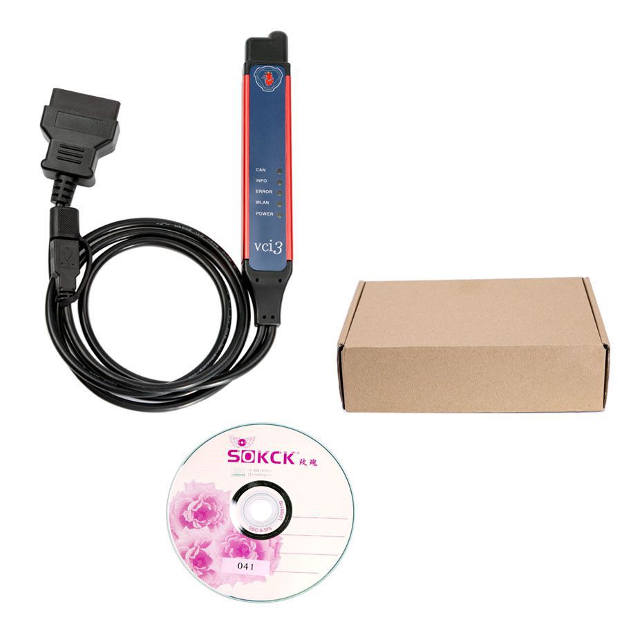 Top Quality Full Chip Scania VCI-3 VCI3 Scanner Wifi Diagnostic Tool with Scania SDP3 V2.51