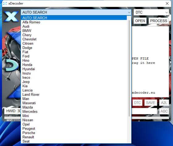 KESS KTAG PCMTUNER용 XDecoder 10.5 DTC 장애 코드 차단 소프트웨어 작업 서비스