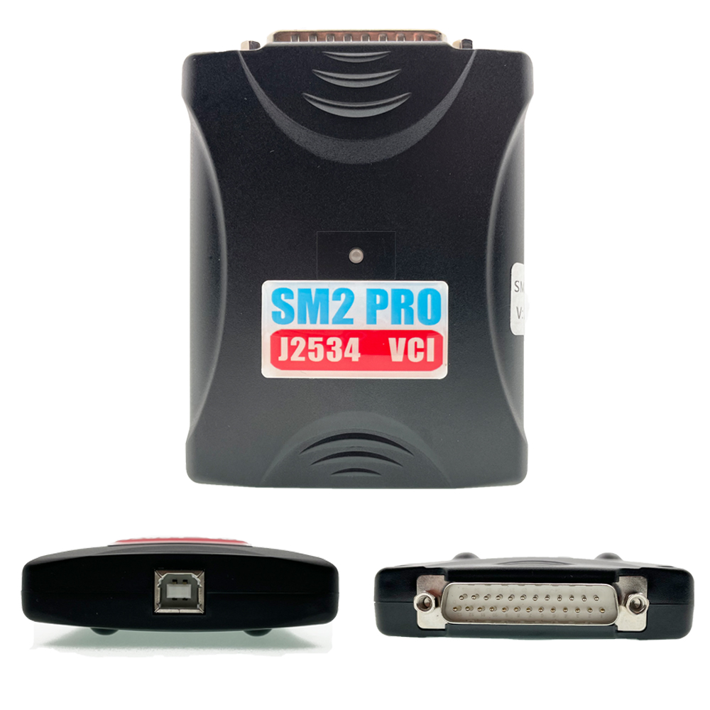 SM2 Pro J2534 VCI Multi-brand Auto Scanner Function Covers Mini Vci/OTC/ForScan/DPA5 /Nexiq/Inline-6/MDI2 Powerful J2534 Device