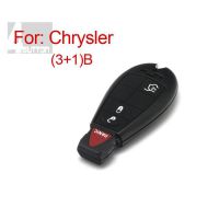Smart Key Shell 3+1 Button for Chrysler 5pc/lot