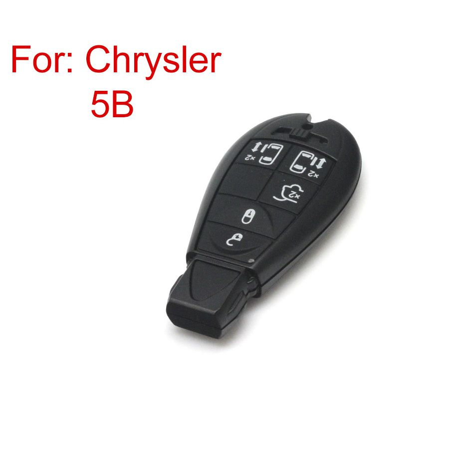 Smart Key Shell 4- Button for Chrysler