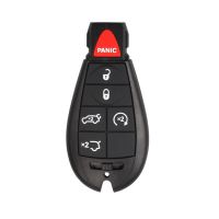 Chrysler 5pc / Lot SMART Key Shell 5 + 1 botón