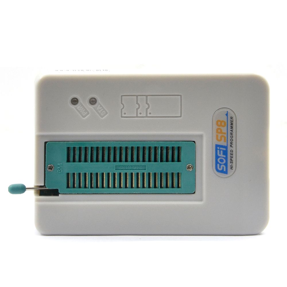Professional High Speed USB Programmer SOFI SP8-A  EEPROM BIOS FLASH ISP 40 Pins Adapter 24 25 93 for Over 4000 IC Chips