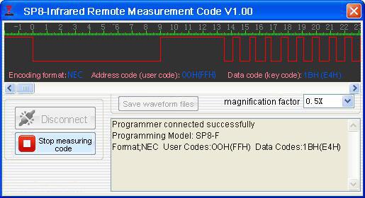 Pantalla de programación de alta velocidad Sofi sp8 - F 2