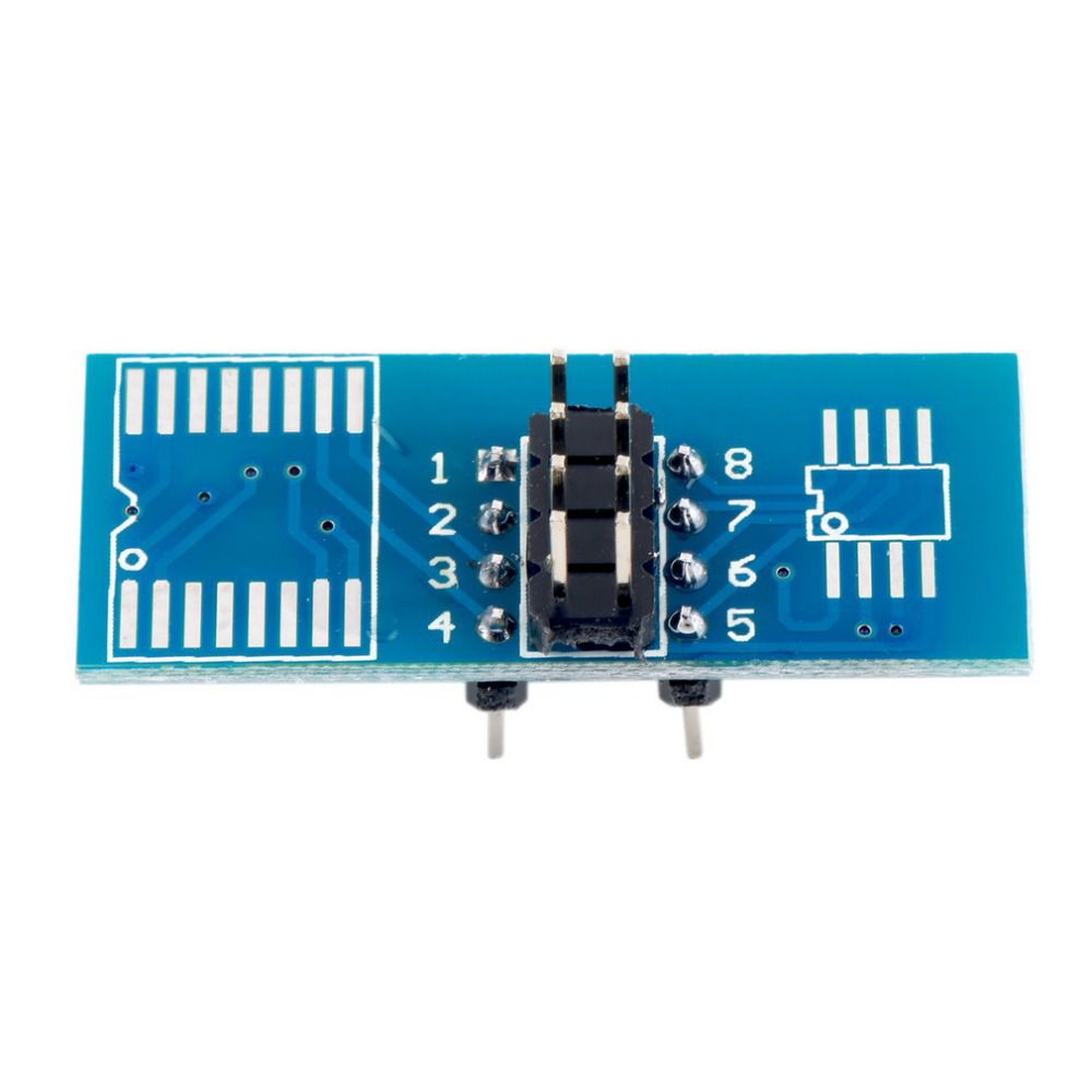 Clip de prueba soic8 sop8 para la programación en línea EEPROM 93cxx / 25cxx / 24cxx en el programador USB tl866cs tl866a ezp2010