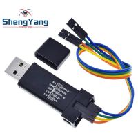 1 ST LINK ST-LINK V2 Mini STM8 STM32 에뮬레이터 다운로드 프로그래밍 설정, 게두폰 케이블 ST LINK V2