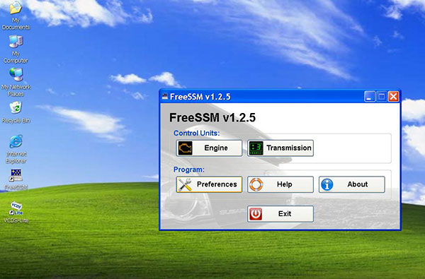 SUBARU FreeSSM 소프트웨어 표시 1