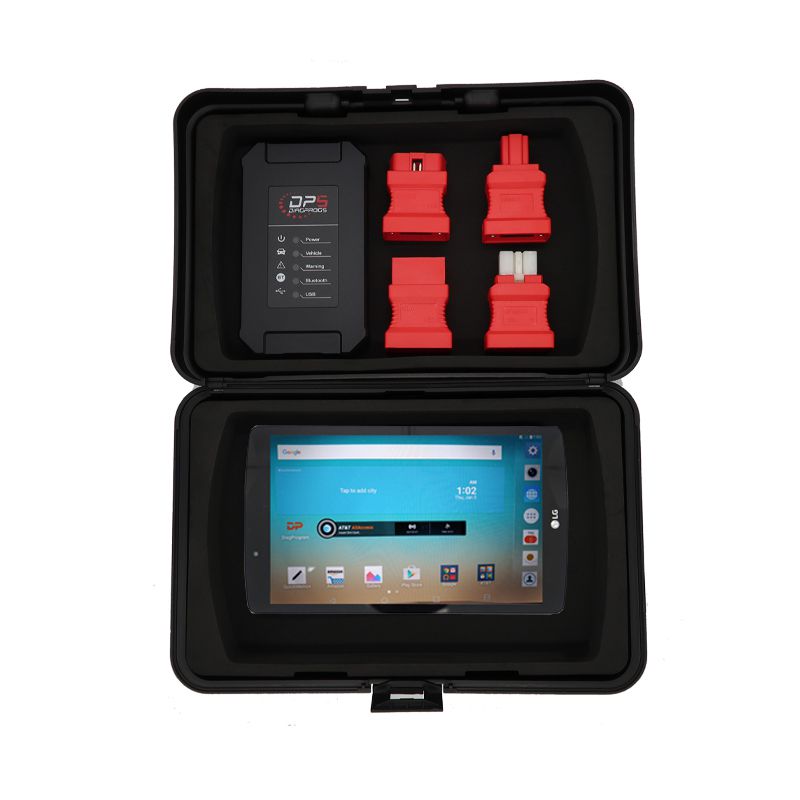 La última herramienta de diagnóstico super dp5 Android dp5 OBDII Diagnosis + programador clave + herramienta de reinicio de corrección de kilometraje