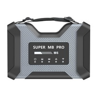 La herramienta de diagnóstico en forma de estrella inalámbrica super MB pro M6 está totalmente equipada con soporte para automóviles y camiones w223 C206 w213 w167