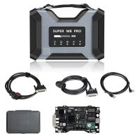 Herramienta de diagnóstico inalámbrico super MB pro M6 + Cable obd2 de 16 Pines + cable LAN + Cable 14 Pines para el diagnóstico de camiones Benz