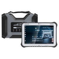 2023 super MB pro M6 + versión completa de doip benz, con v2023.3 SSD plus Panasonic FZ - G1 i5 tableta de tercera generación 8g, disponible