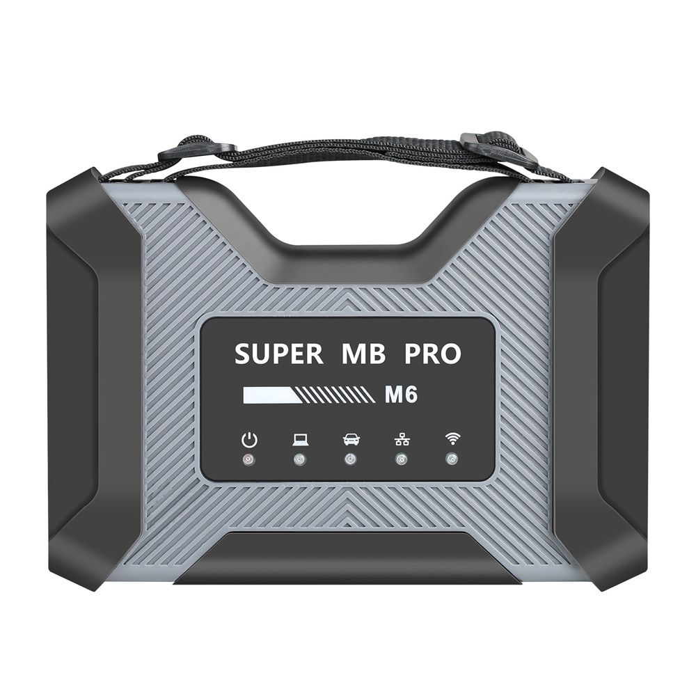 Super MB Pro M6 Wireless Star Diagnosis Tool with Multiplexer + Lan Cable + Main Test Cable