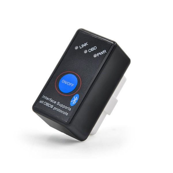 El nuevo super mini elm327 Bluetooth OBD - II OBD can con software de interruptor de alimentación v2.1