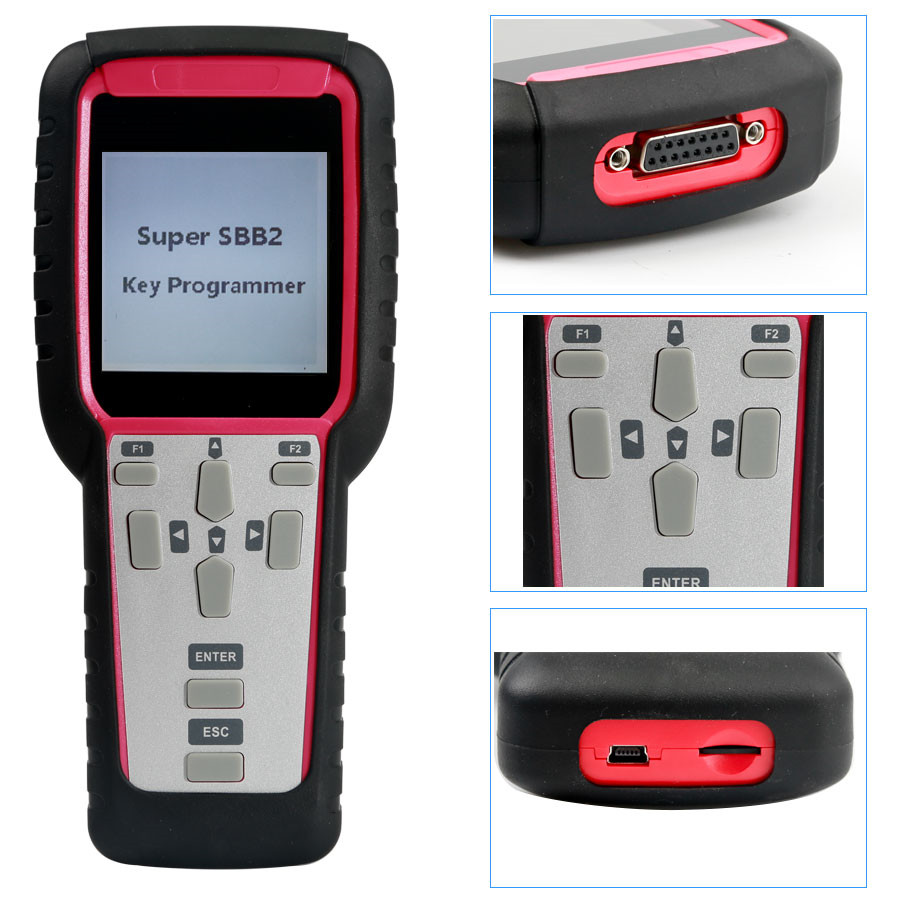 최신 슈퍼 SBB2 키 프로그래머 오일/서비스 재설정 /TPMS/EPS/BMS 휴대용 스캐너