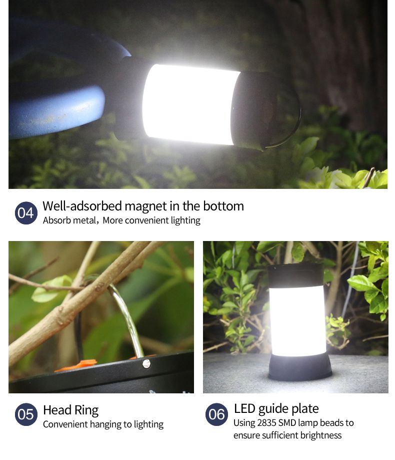 Lámpara de campamento linterna T1 lámpara de campamento linterna LED