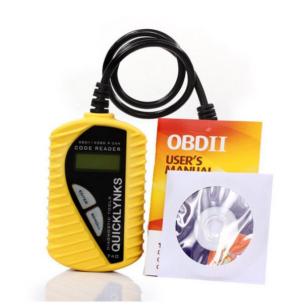 Original Factory OBD2 Scanner/Auto Basic Code Reader T40 Multilingual One Year Warranty