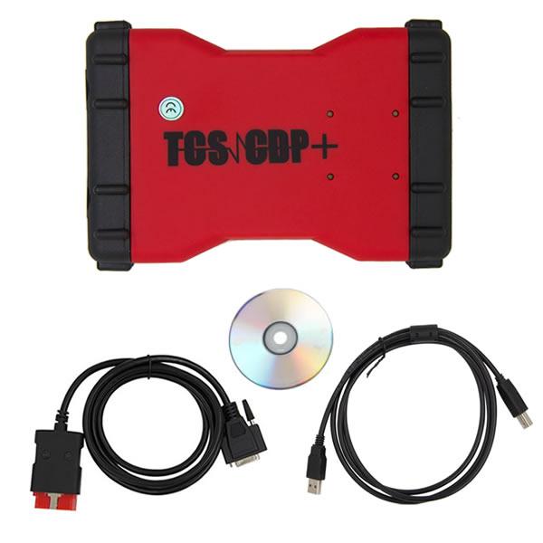 Nueva herramienta de diagnóstico automático ds150 TCS CDP + v2200.3, versión roja con Bluetooth