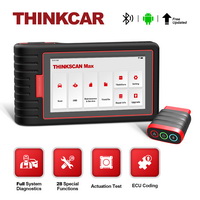 Thinkcar thinkscan Max todo el sistema obd2 escáner de diagnóstico 28 restablece el servicio escaneo de prueba bidireccional crp909e