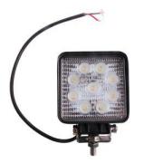 Luz de trabajo de inundación de 27w 12v / 24v luz SUV para camiones todoterreno 4x4 para buques