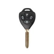 Remote Key Shell 4 Button (With Sticker With Sliding Door) For Toyota 5pcs/lot