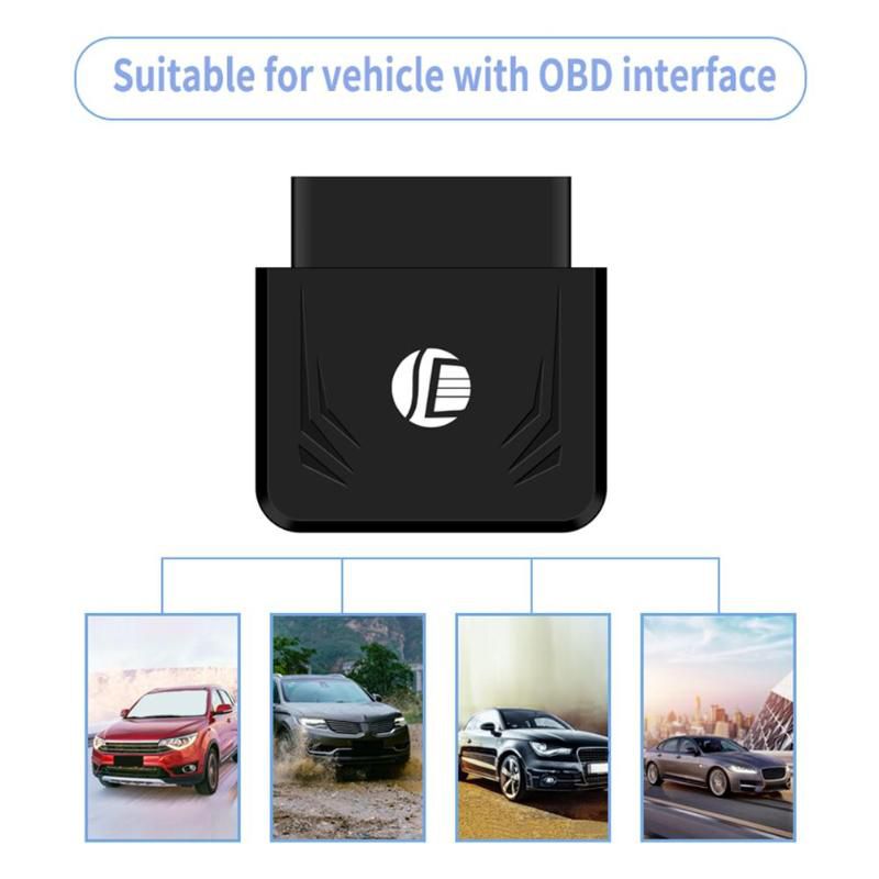 TK306 OBD GPS Tracker Car OBD2 16Pin Interface Real Time GPS GSM Vehicle Tracking Device  Locator Mobile Alarm GPS Trackers