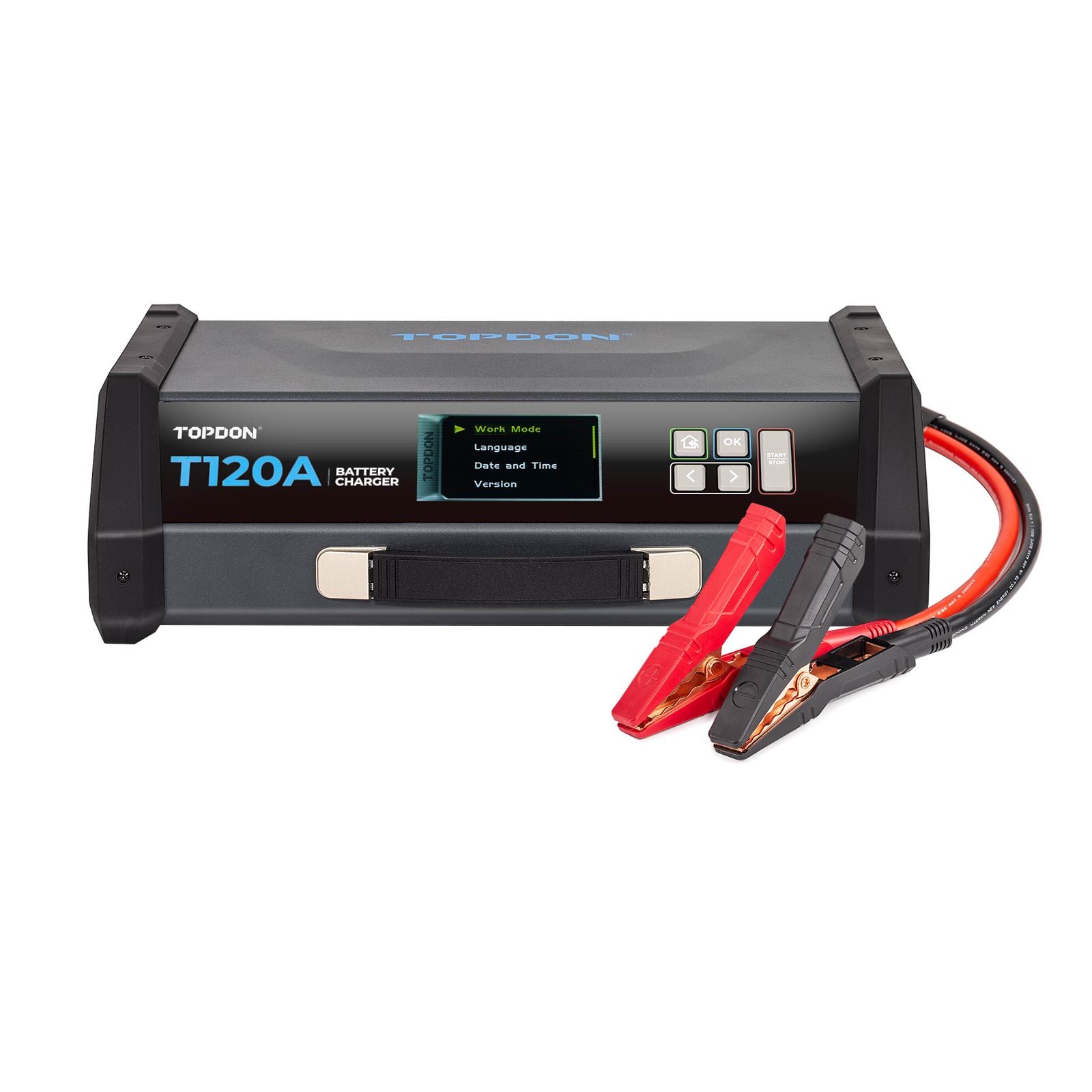 TOPDON TORNADO 120000 5M (16 Ft) Clamp-T120A (T1200005) Power Supply & Battery Charger