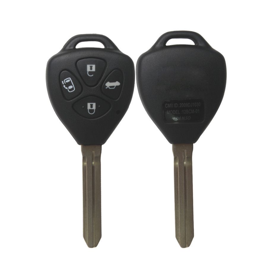 Remote Key Shell 4 Button (TOY43)  For Toyota Camry 10pcs/lot