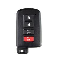 Xhorse vvdi Toyota XM SMART Key Shell 1742 con 3 + 1 botón 5 piezas / lote