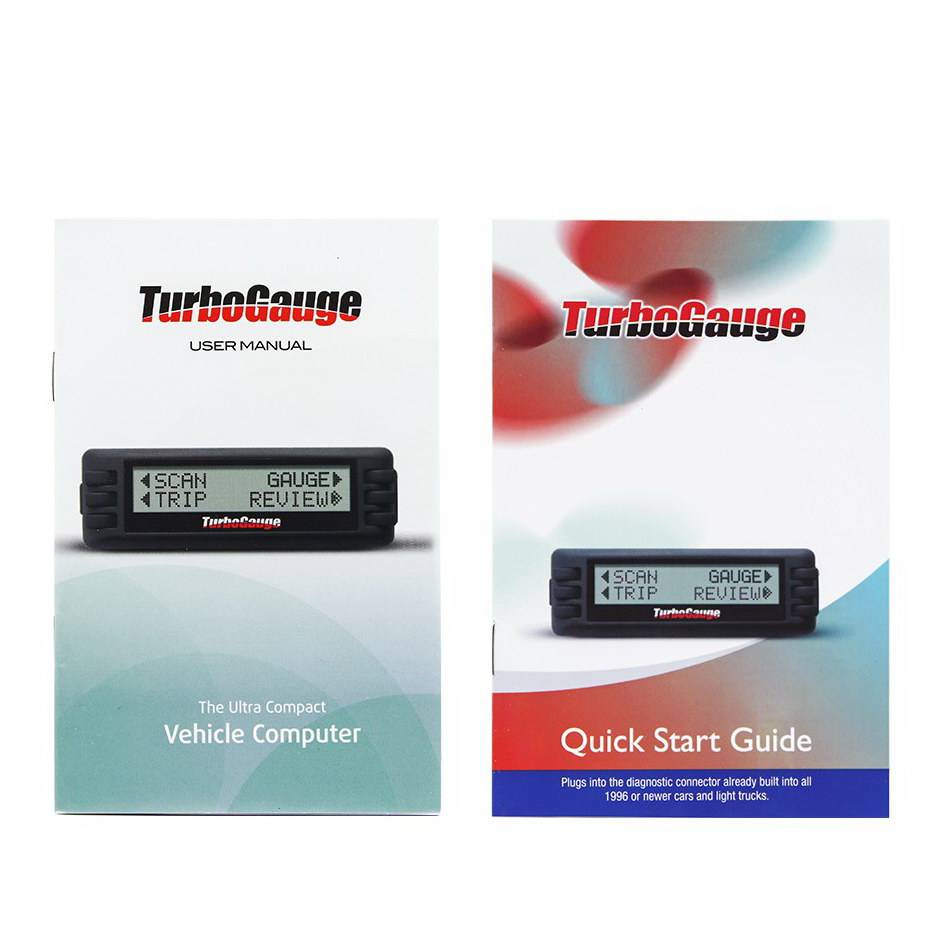 TurboGauge IV 자동 컴퓨터 고장 진단기 디지털 계기 4-in-1