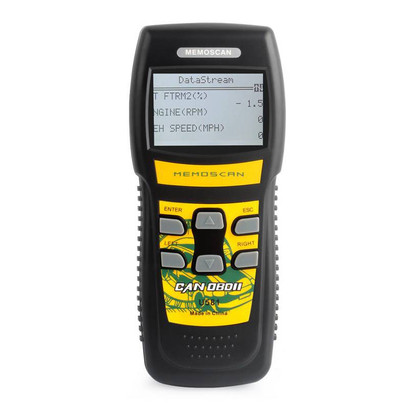 U581 OBD2 OBDII EOBD CAN BUS Car Code Reader Scanner Auto Diagnostic Scan Tool