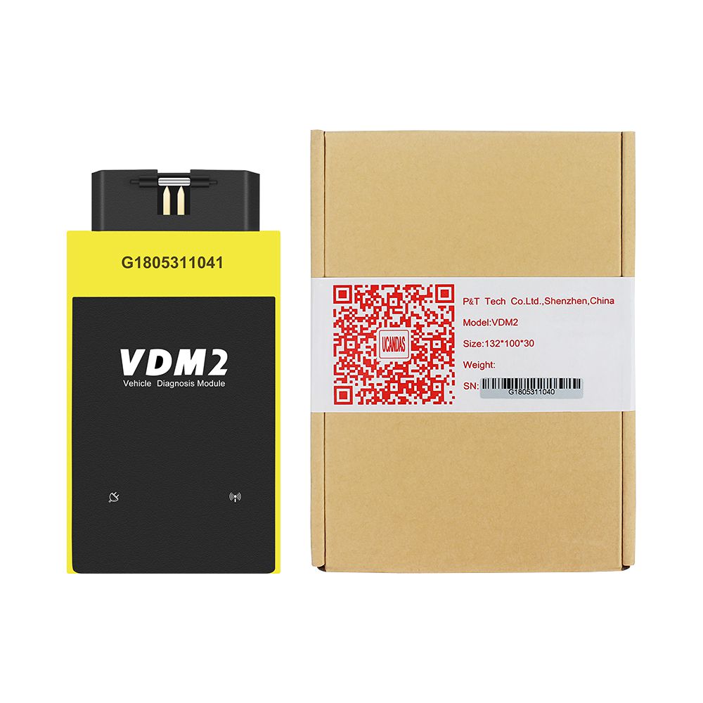 새로운 UCANDAS VDM2 전체 시스템 V5.2 Bluetooth OBD2 VDM II Android VDM 2 OBDII 코드 스캐너 PK easydiag용 무료 업데이트