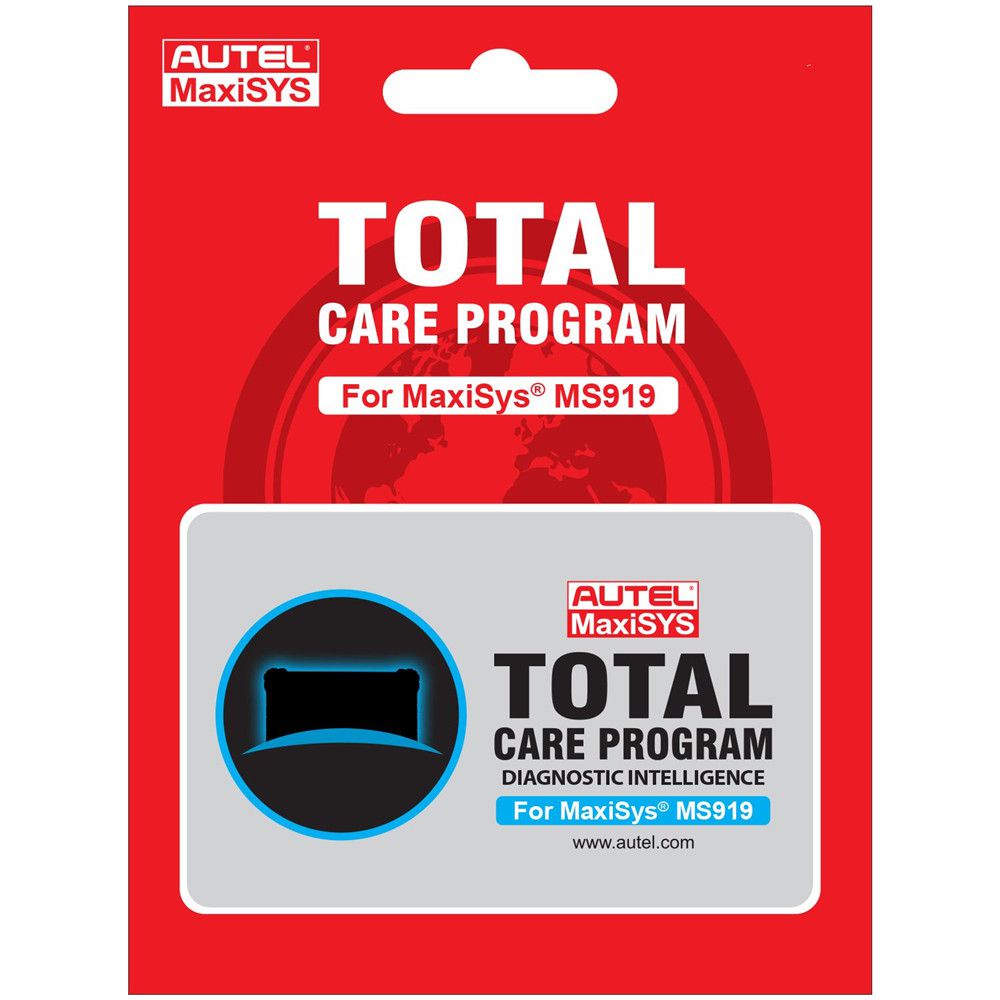 오리지널 Autel Maxisys MS919 1년 업데이트 서비스(Total Care Program Autel)