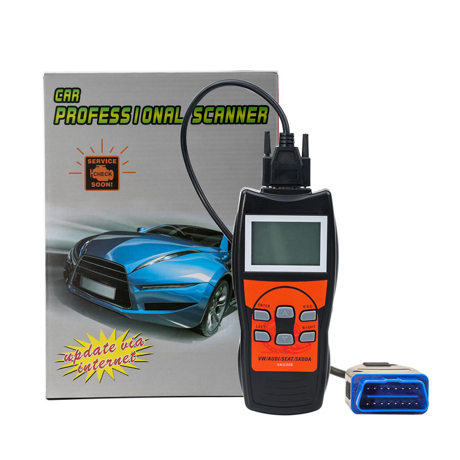 VAG506 VAG Professional Scan Tool with Oil Reset and Airbag Reset Function