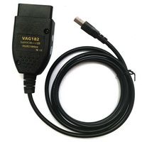 VAG COM 케이블 VCDS V18.2 HEX USB 커넥터, 폭스바겐, 아우디, 시트, 스코다용 다국어 지원